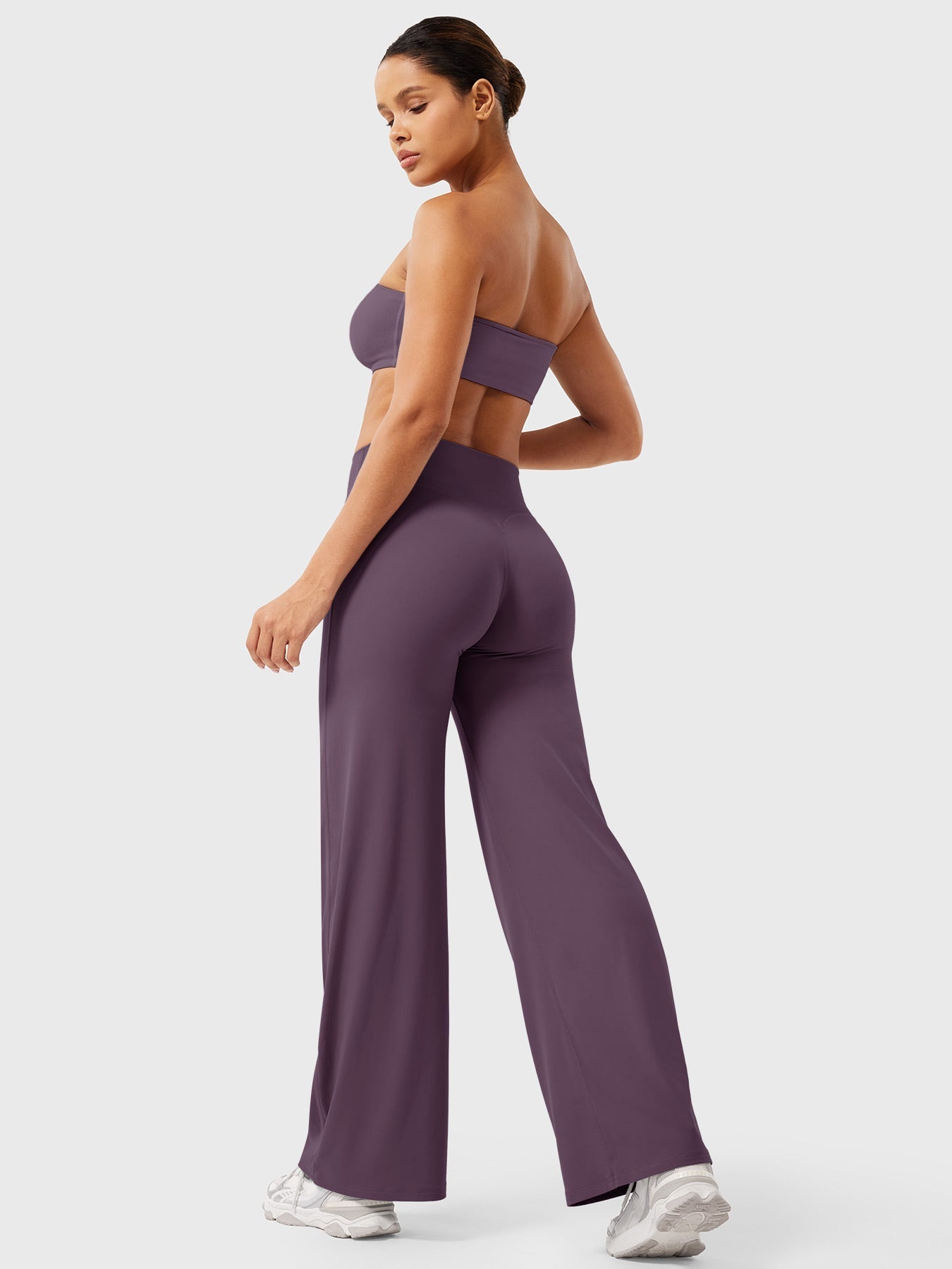 Women's High-Waisted Wide-Leg Yoga Pants