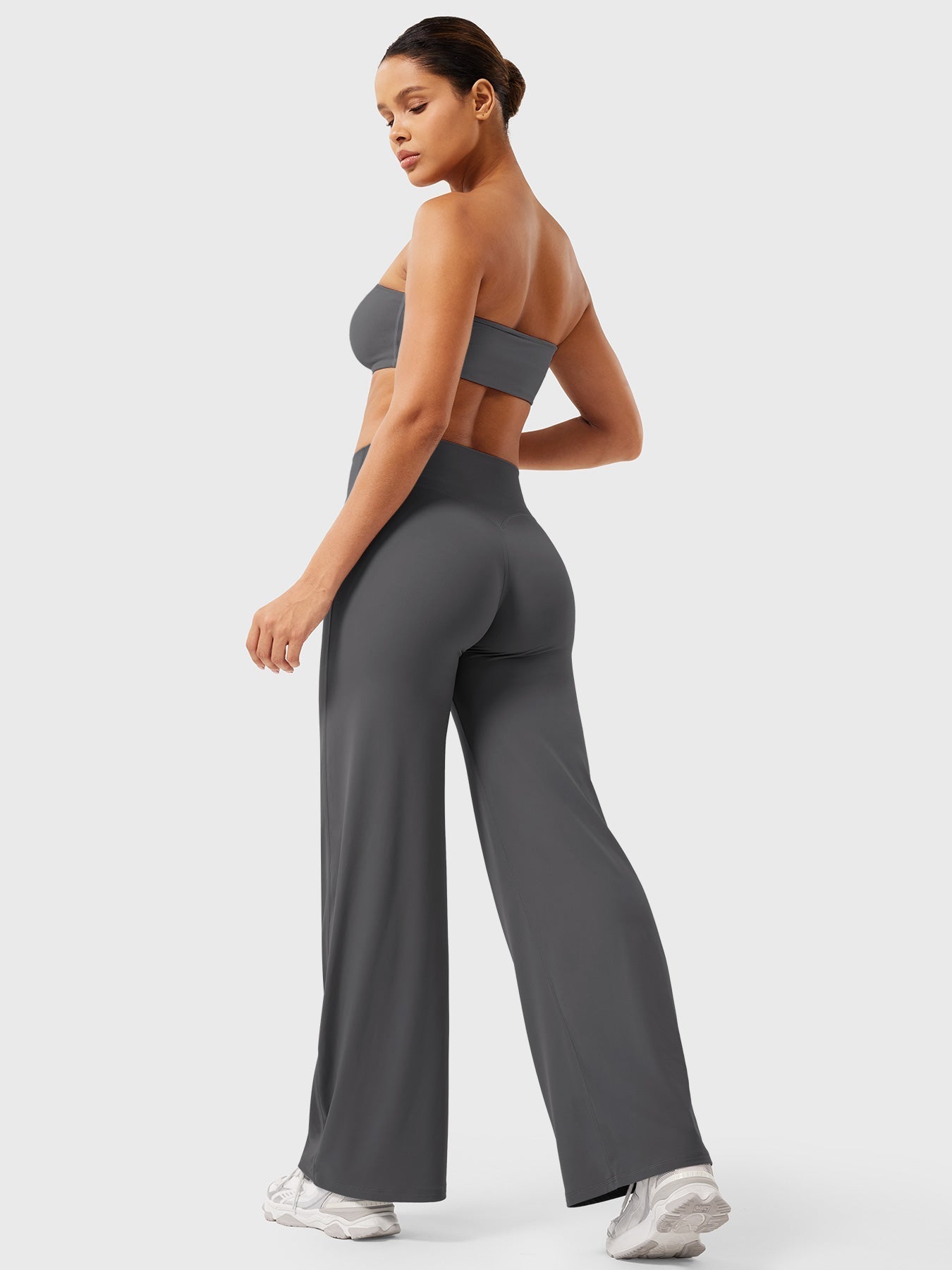 Women's High-Waisted Wide-Leg Yoga Pants