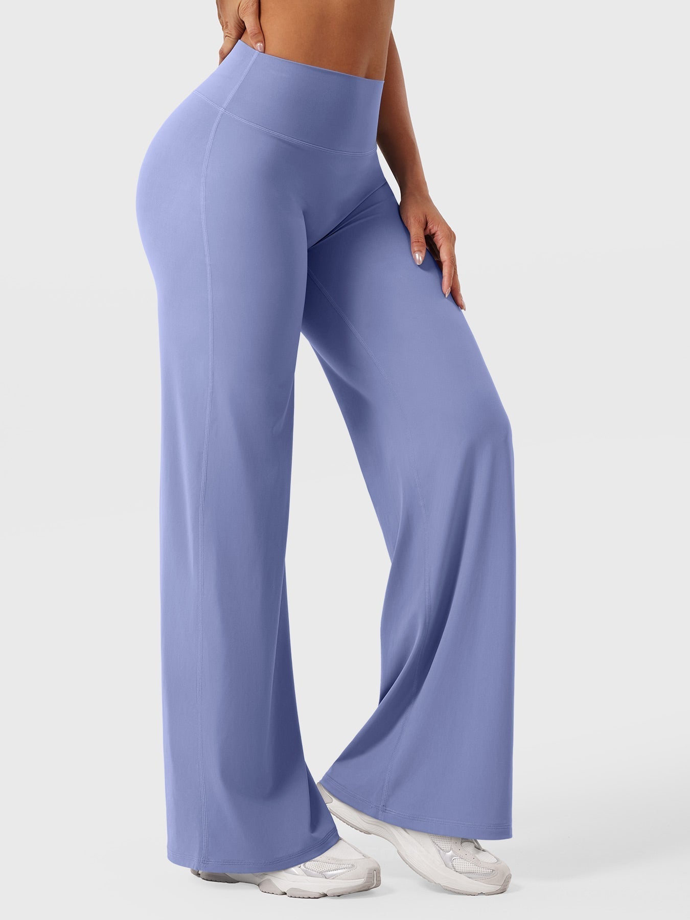 Women's High-Waisted Wide-Leg Yoga Pants