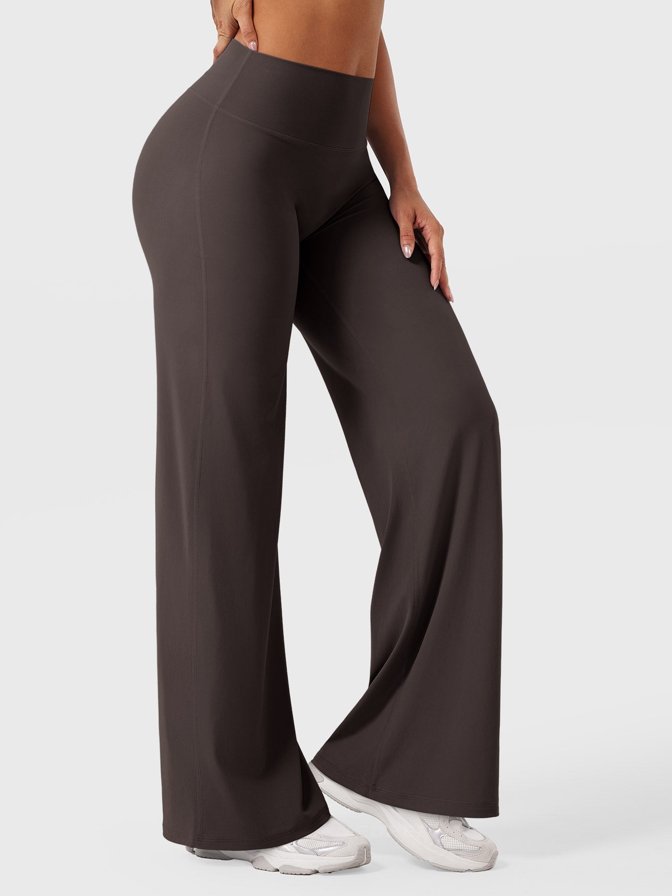 Women's High-Waisted Wide-Leg Yoga Pants