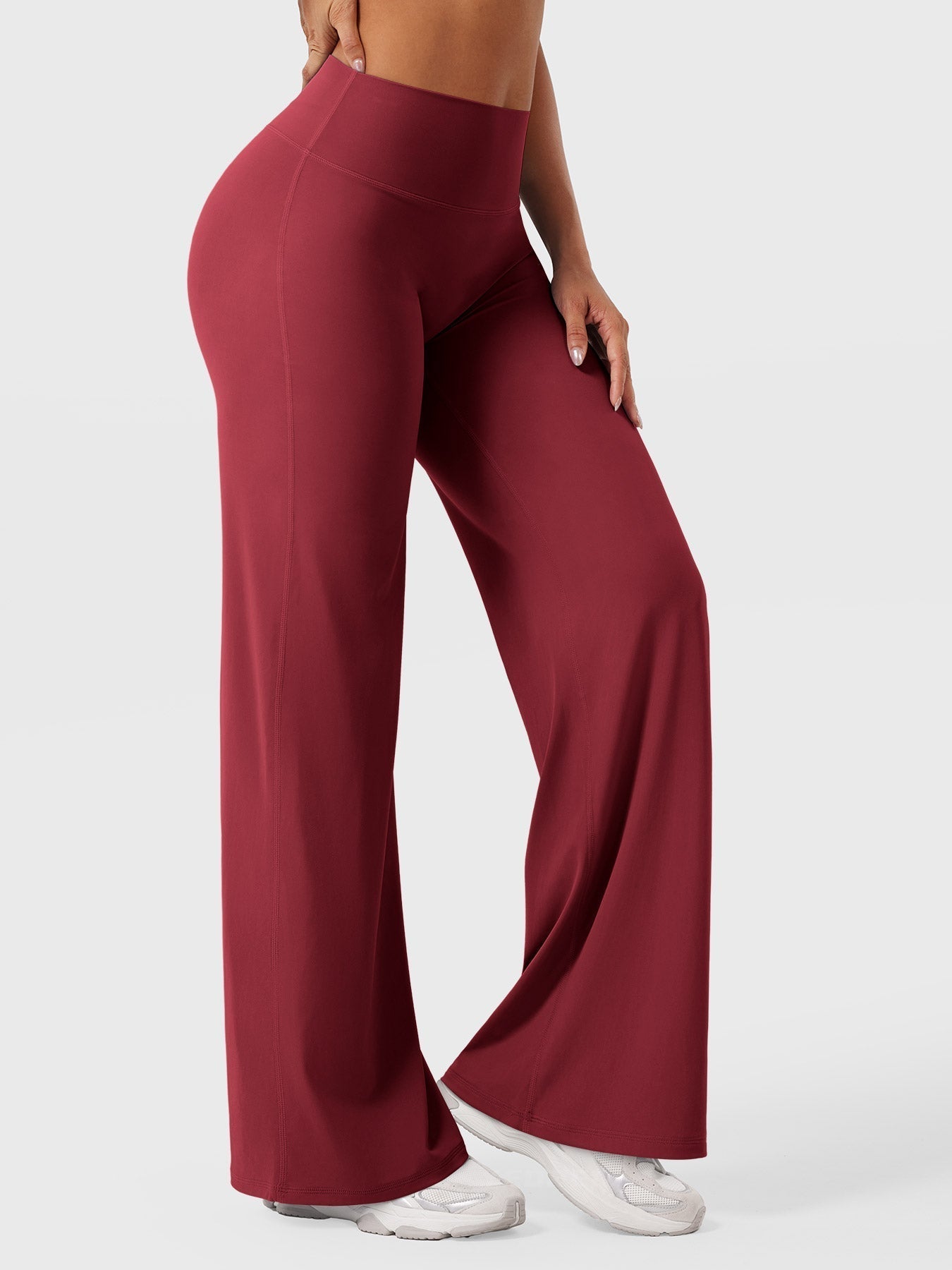 Women's High-Waisted Wide-Leg Yoga Pants