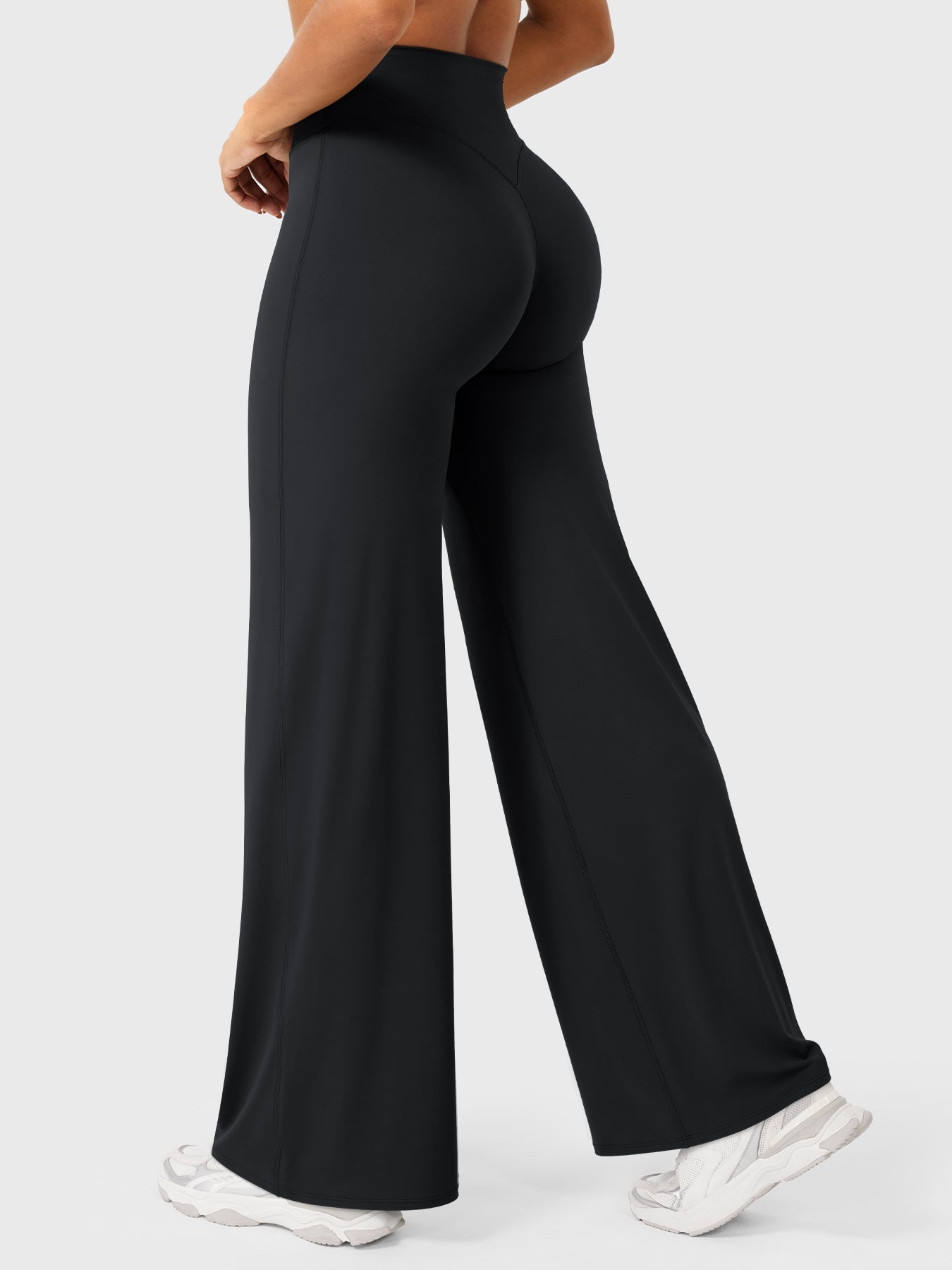 Women's High-Waisted Wide-Leg Yoga Pants