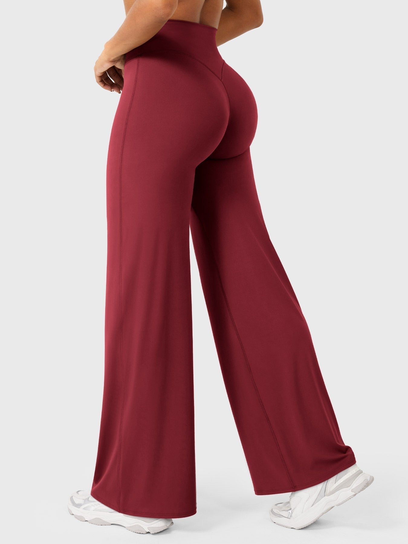 Women's High-Waisted Wide-Leg Yoga Pants