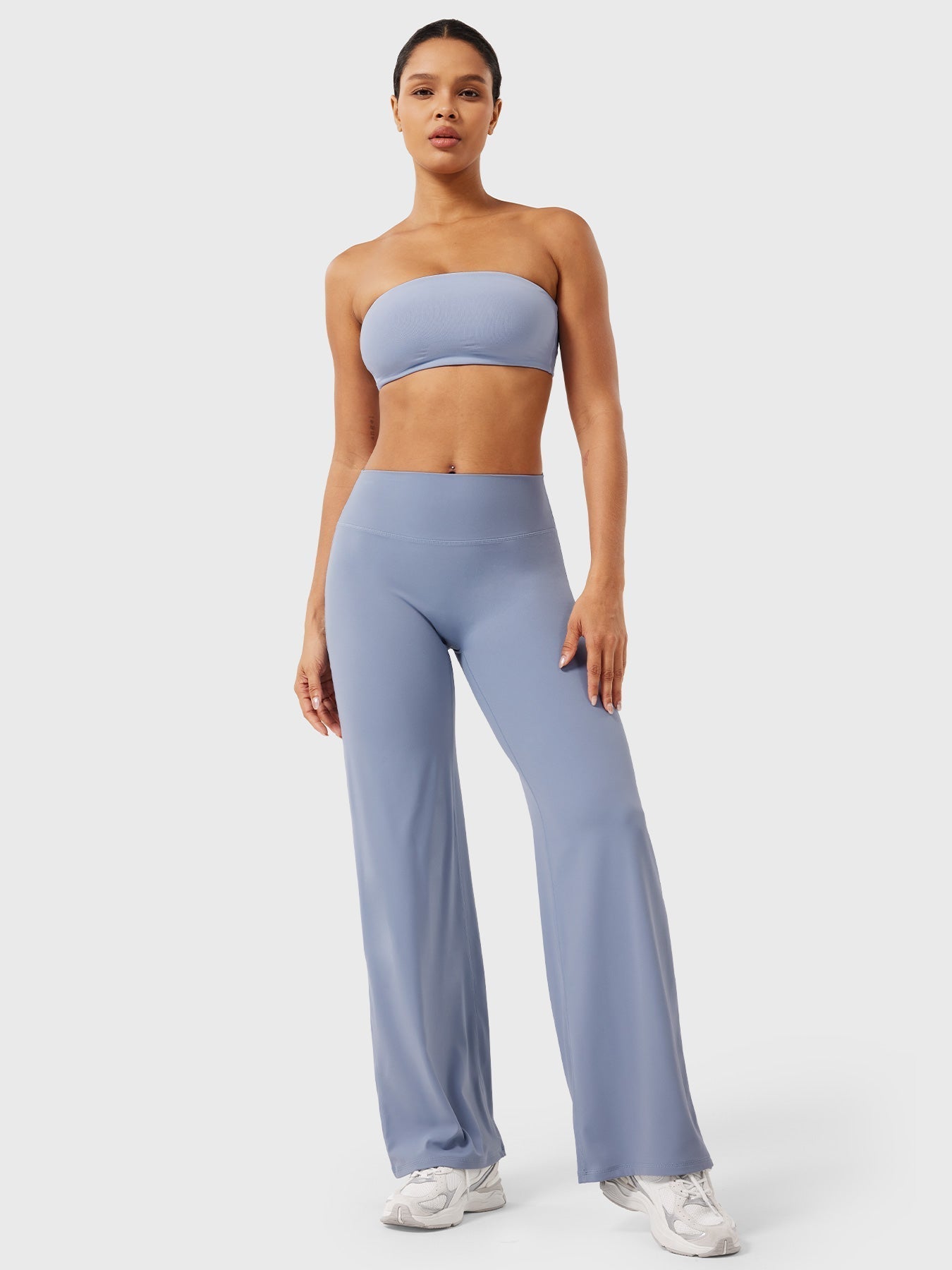 Women's High-Waisted Wide-Leg Yoga Pants