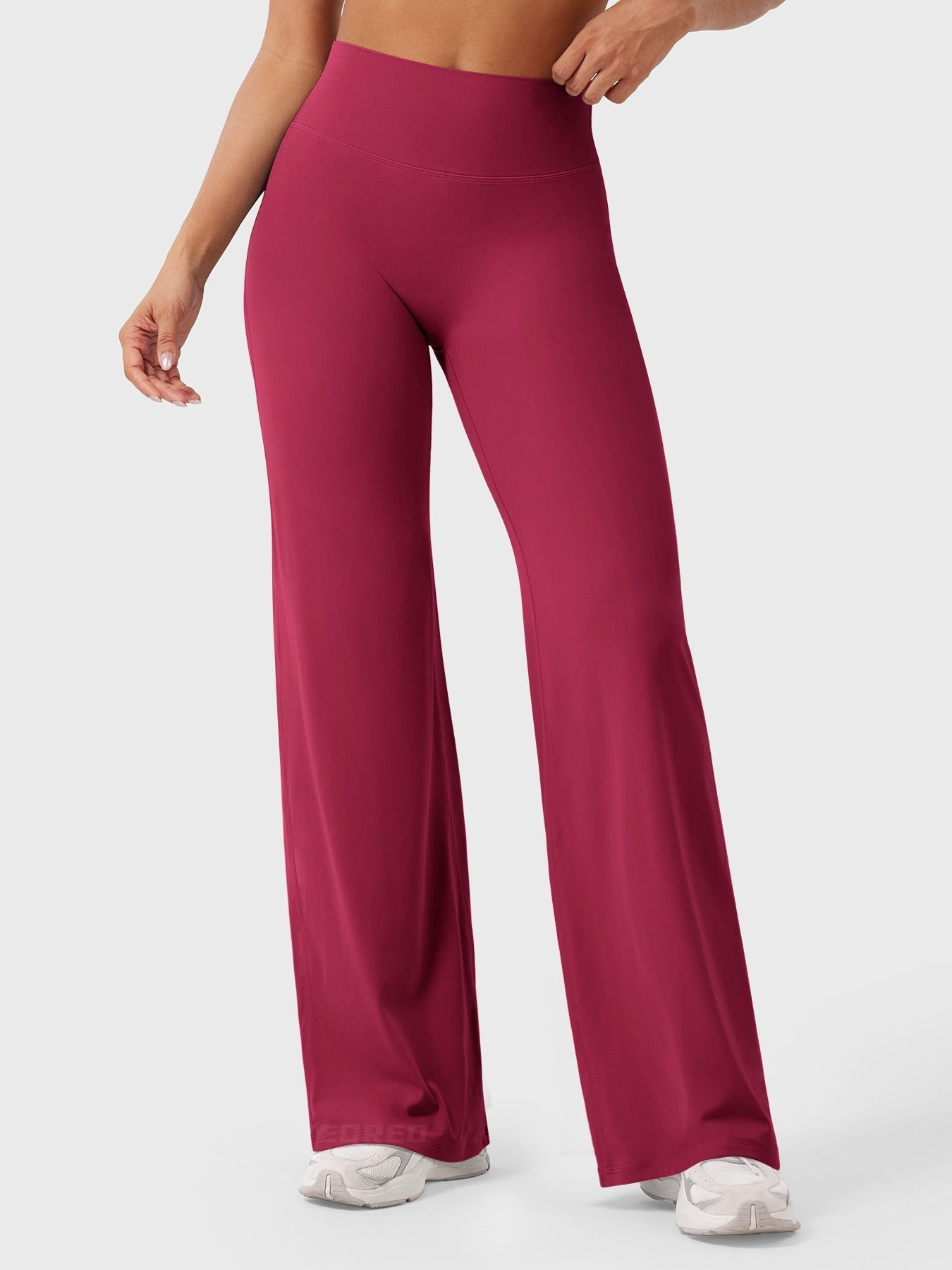 Women's High-Waisted Wide-Leg Yoga Pants