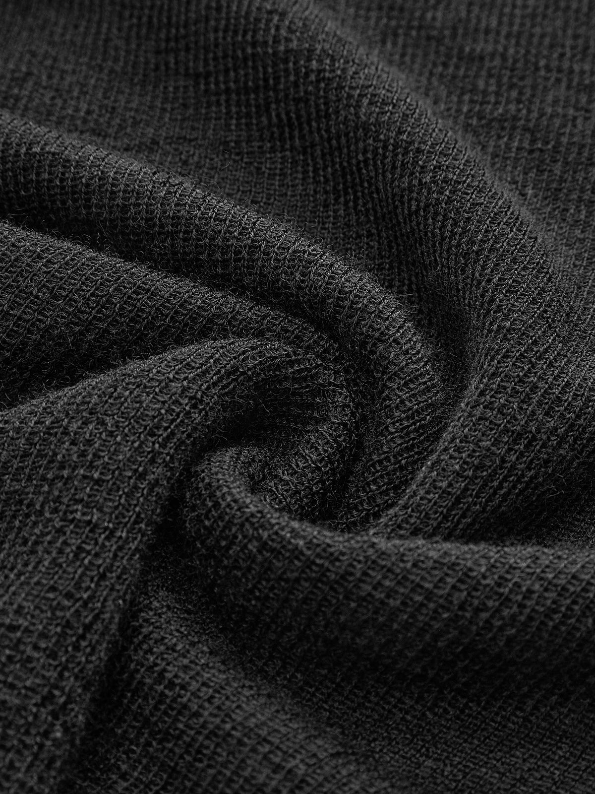Damski półprzezroczysty sweter z golfem | Dzianinowa bluzka z domieszką wełny