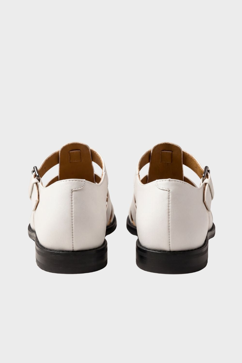Fisherman Sandals with Ankle Strap Buckle