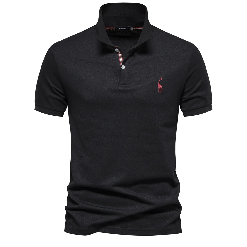 Men's Cotton Blend Polo Shirt