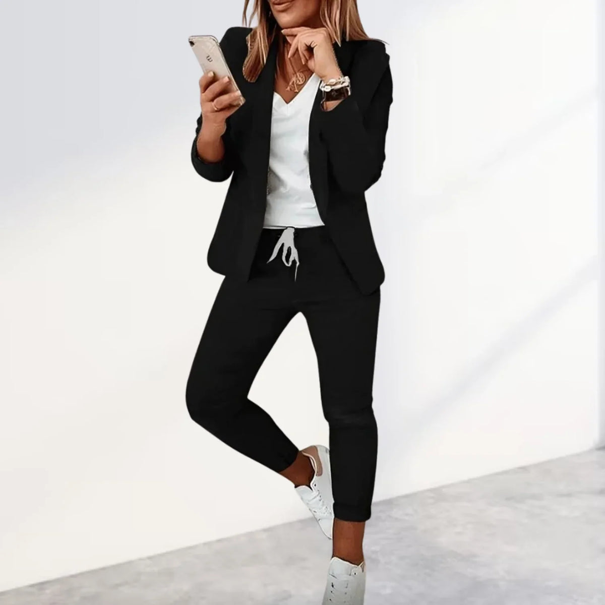Women's Blazer and Trousers Co-ord Set
