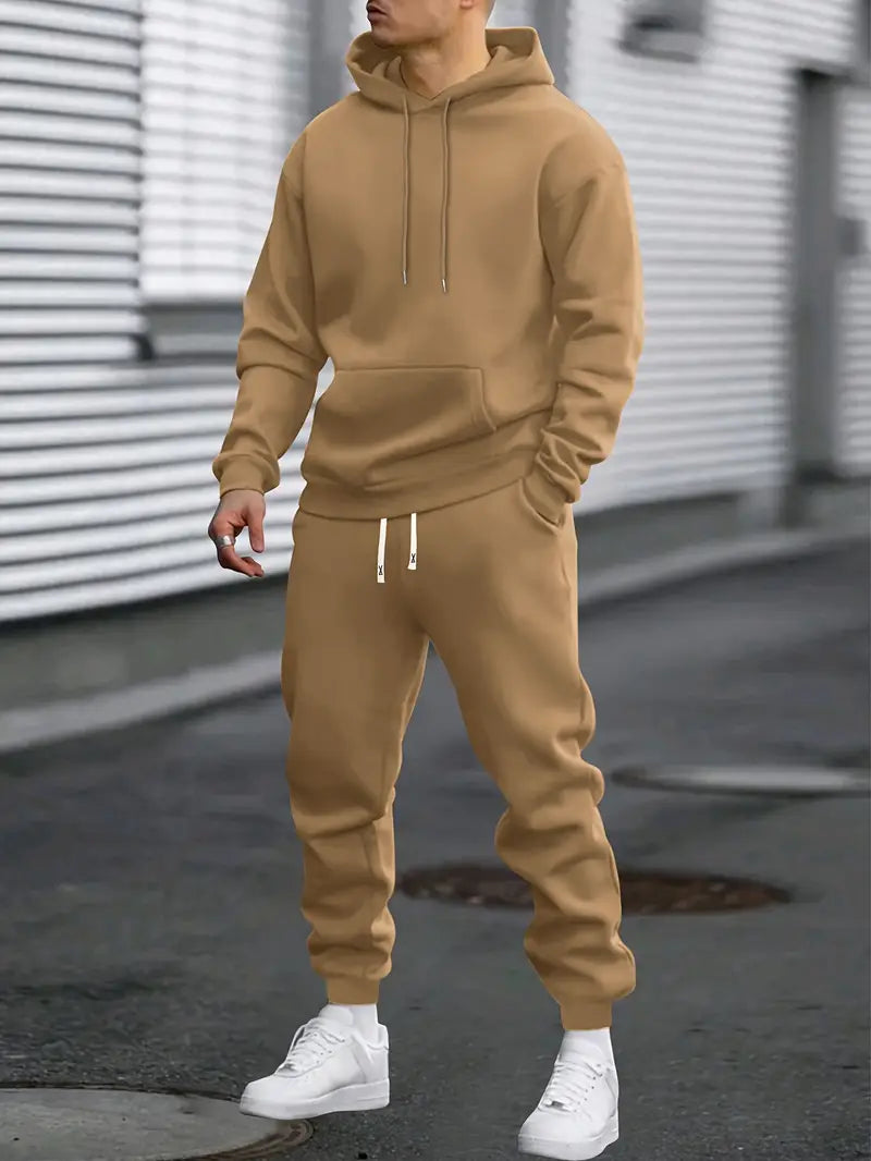 Men's Hoodie and Jogger Tracksuit Set