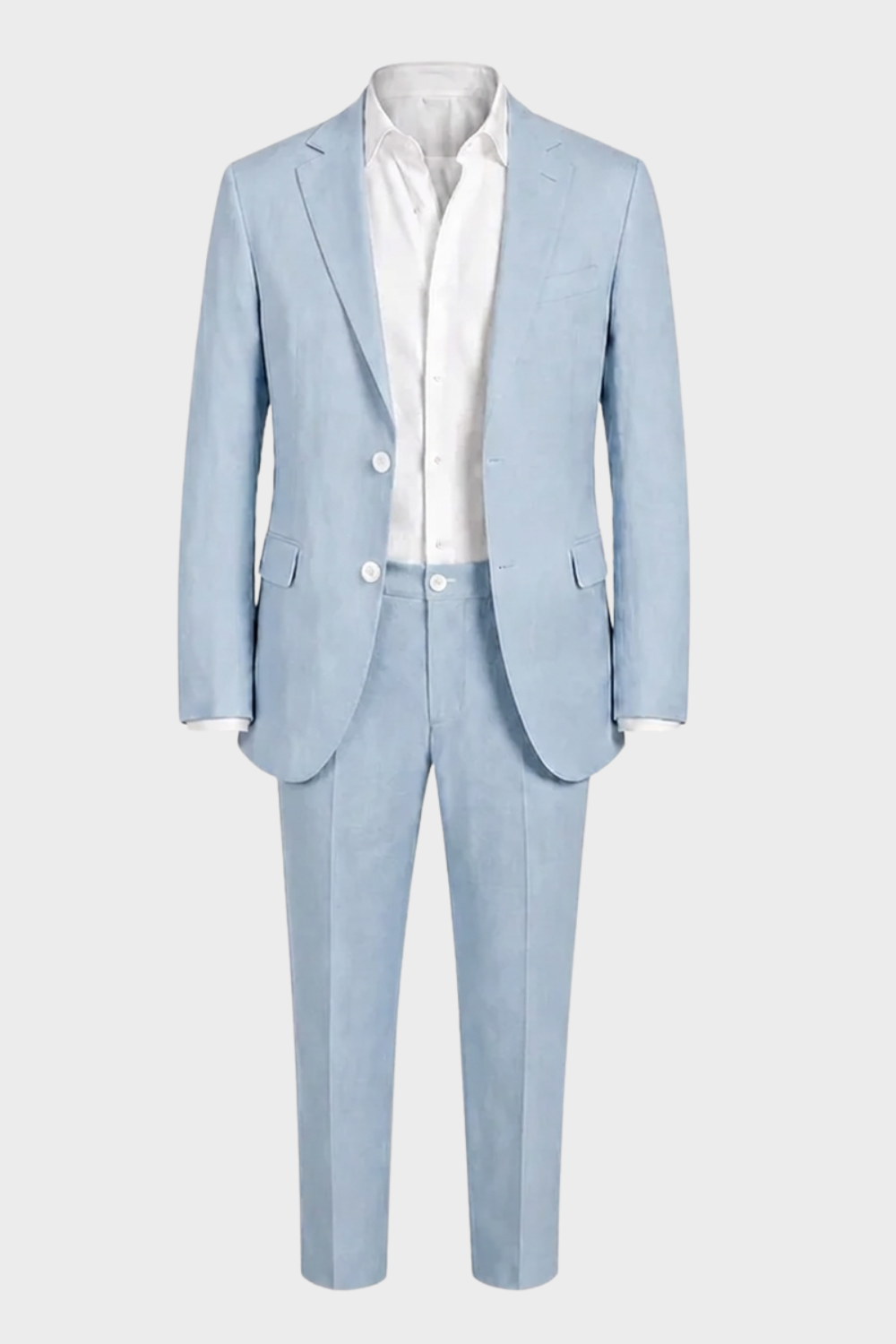 Men's Tailored Two-Piece Suit | Notched Lapel Blazer & Trousers