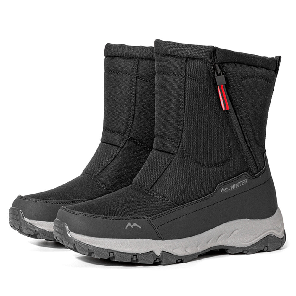 Women's Waterproof Winter Snow Boots with Side Zip