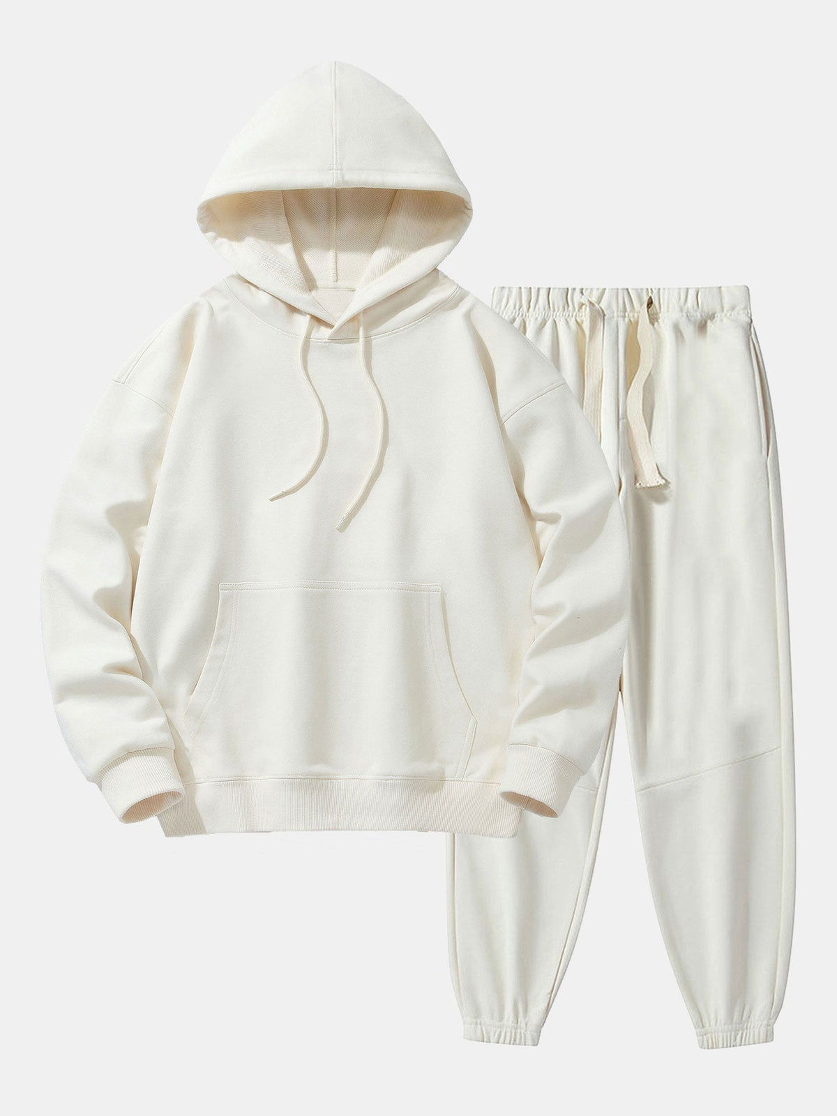 Men's Relaxed Hoodie and Jogger Tracksuit Set