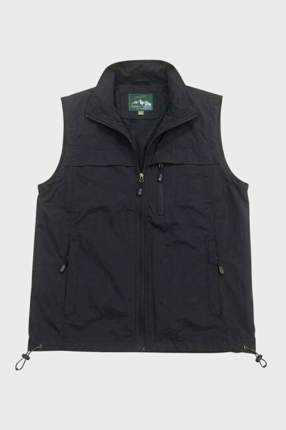 Men's Utility Vest with Zip Pockets