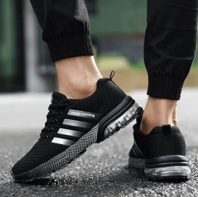 Men's Lightweight Running Trainers with Cushioned Sole