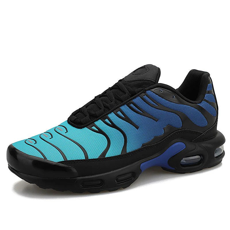 Chunky Running Shoes with Visible Air Cushion Sole