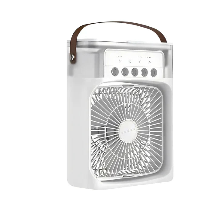 Portable Air Cooler with LED Light and Carry Handle