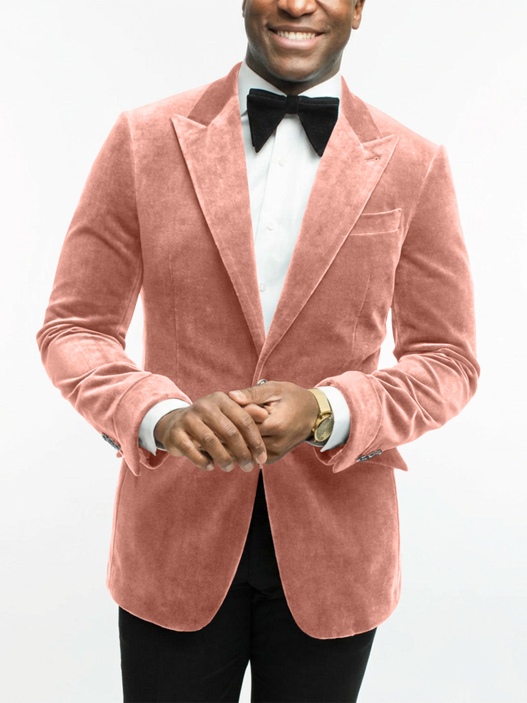 Velvet Dinner Jacket with Shawl Lapel