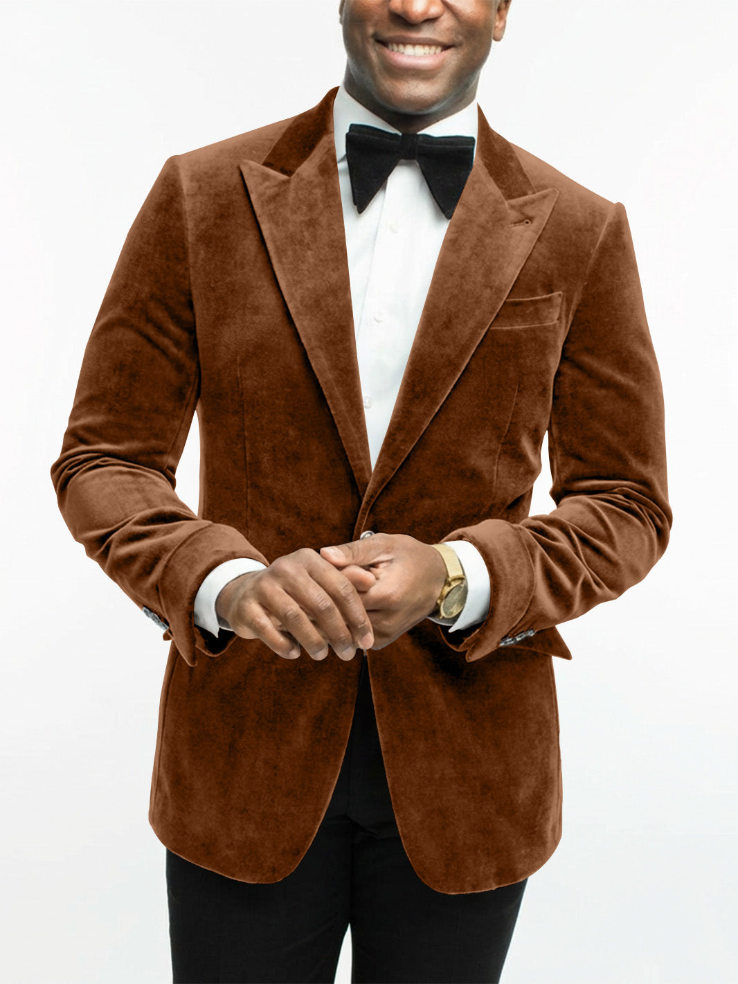 Velvet Dinner Jacket with Shawl Lapel