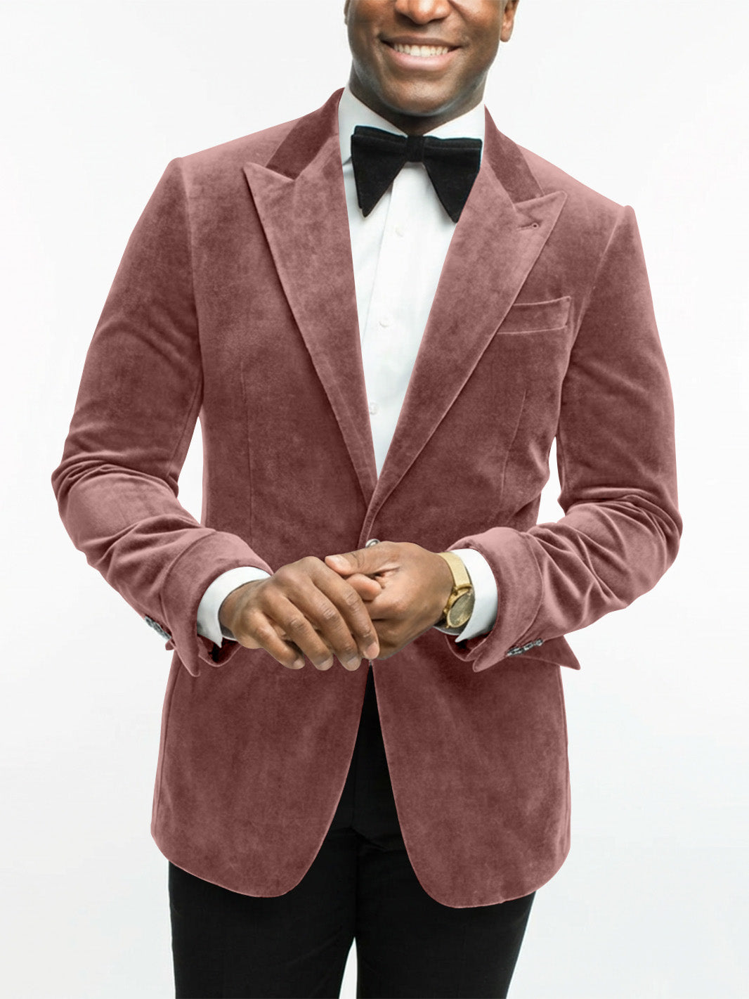 Velvet Dinner Jacket with Shawl Lapel
