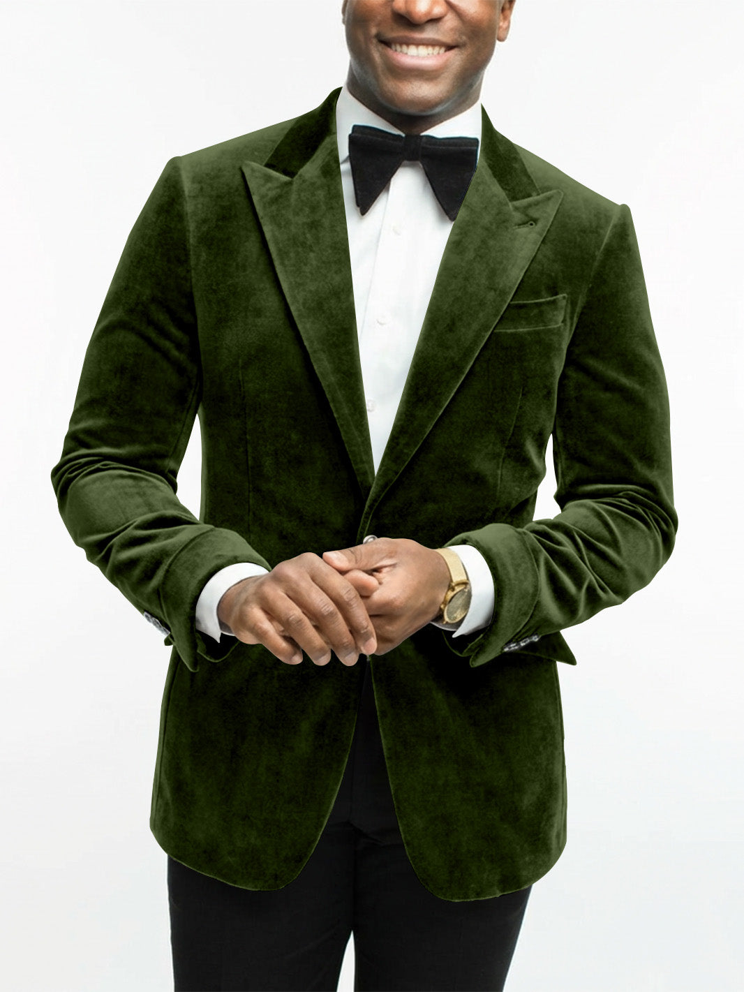 Velvet Dinner Jacket with Shawl Lapel