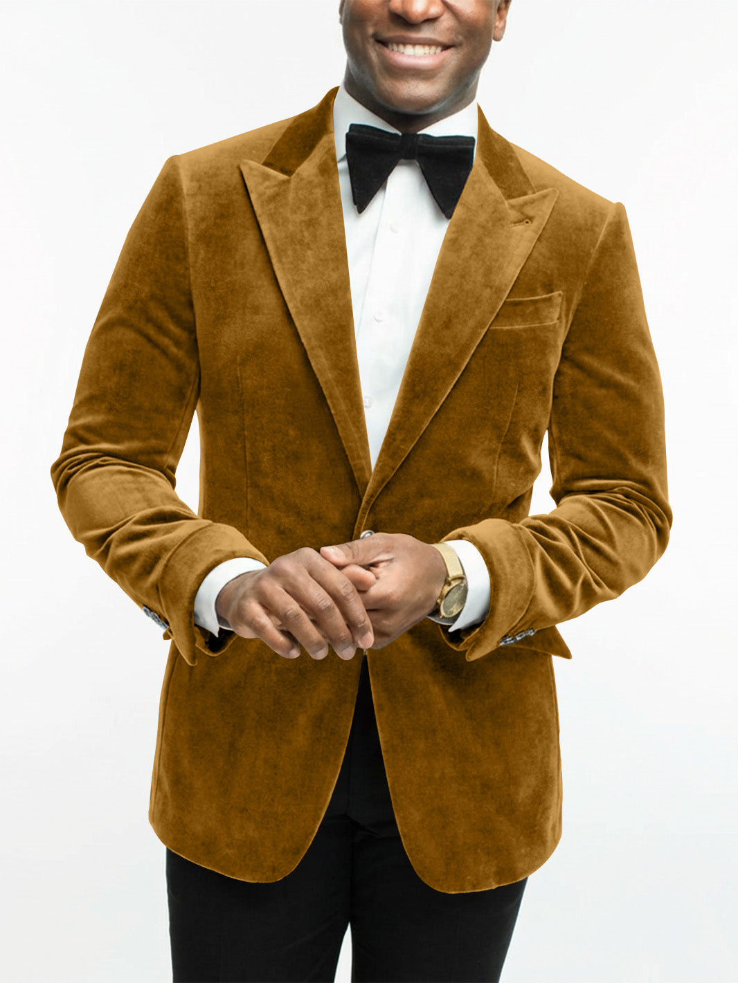Velvet Dinner Jacket with Shawl Lapel