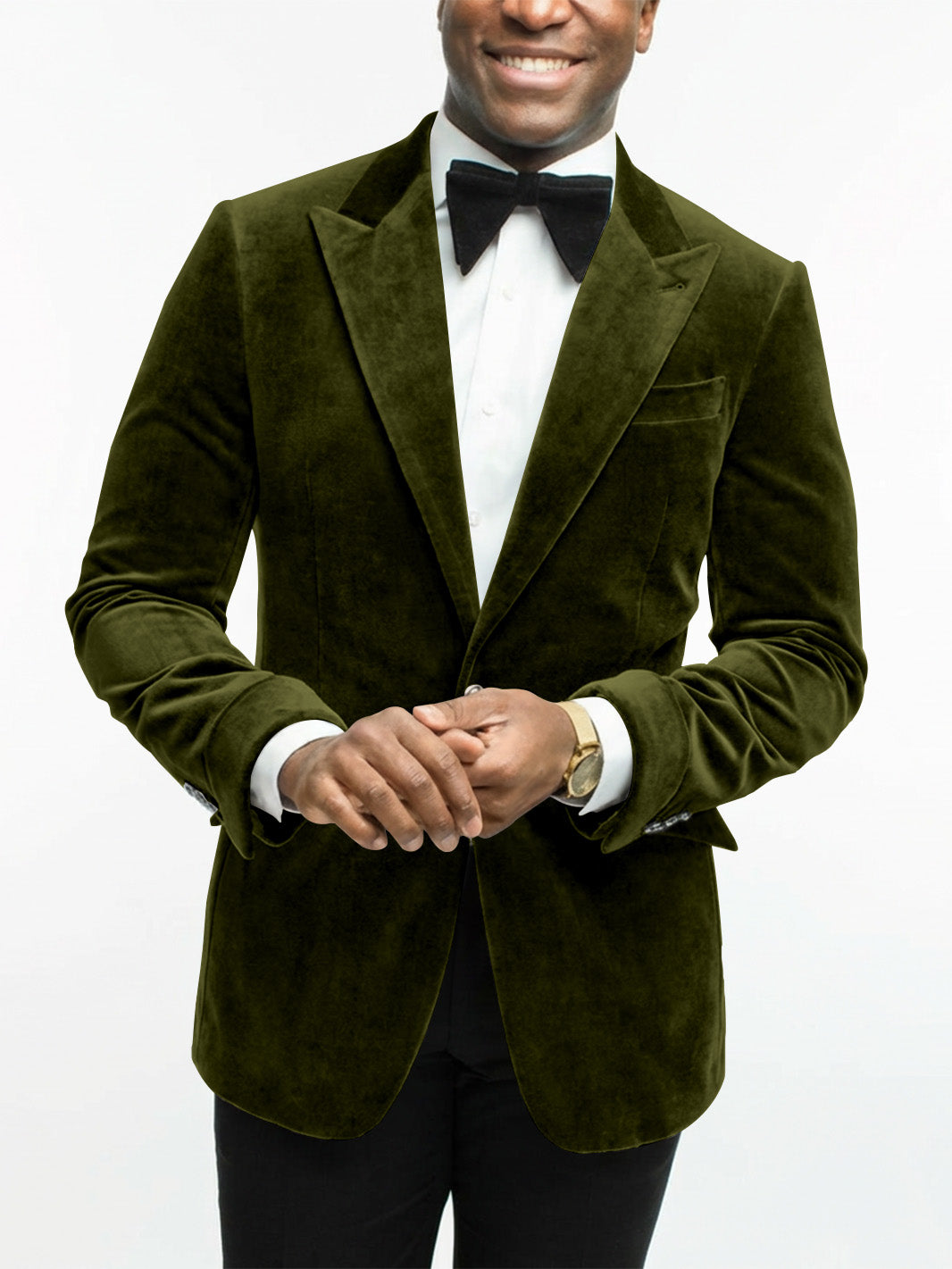 Velvet Dinner Jacket with Shawl Lapel