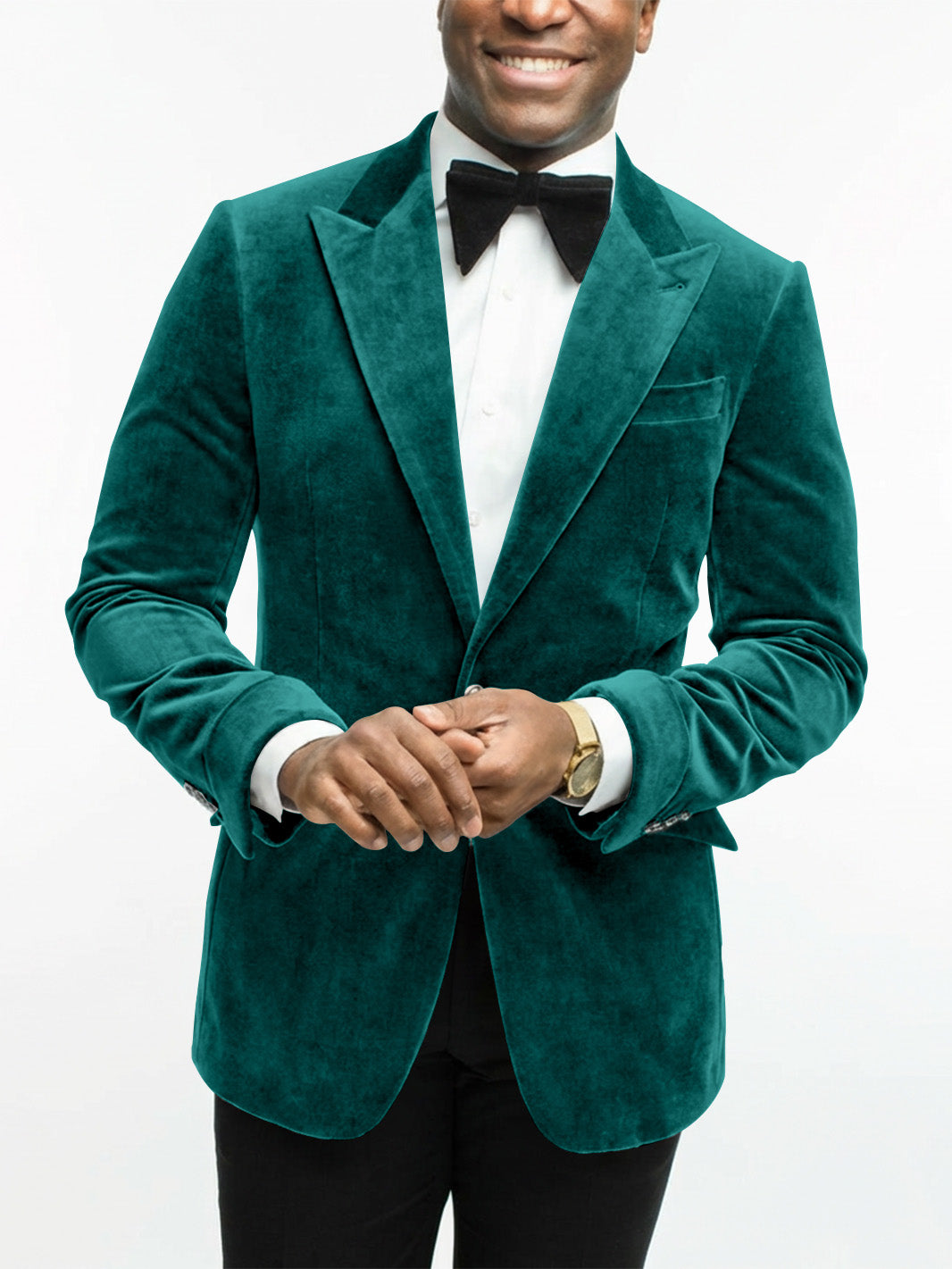 Velvet Dinner Jacket with Shawl Lapel