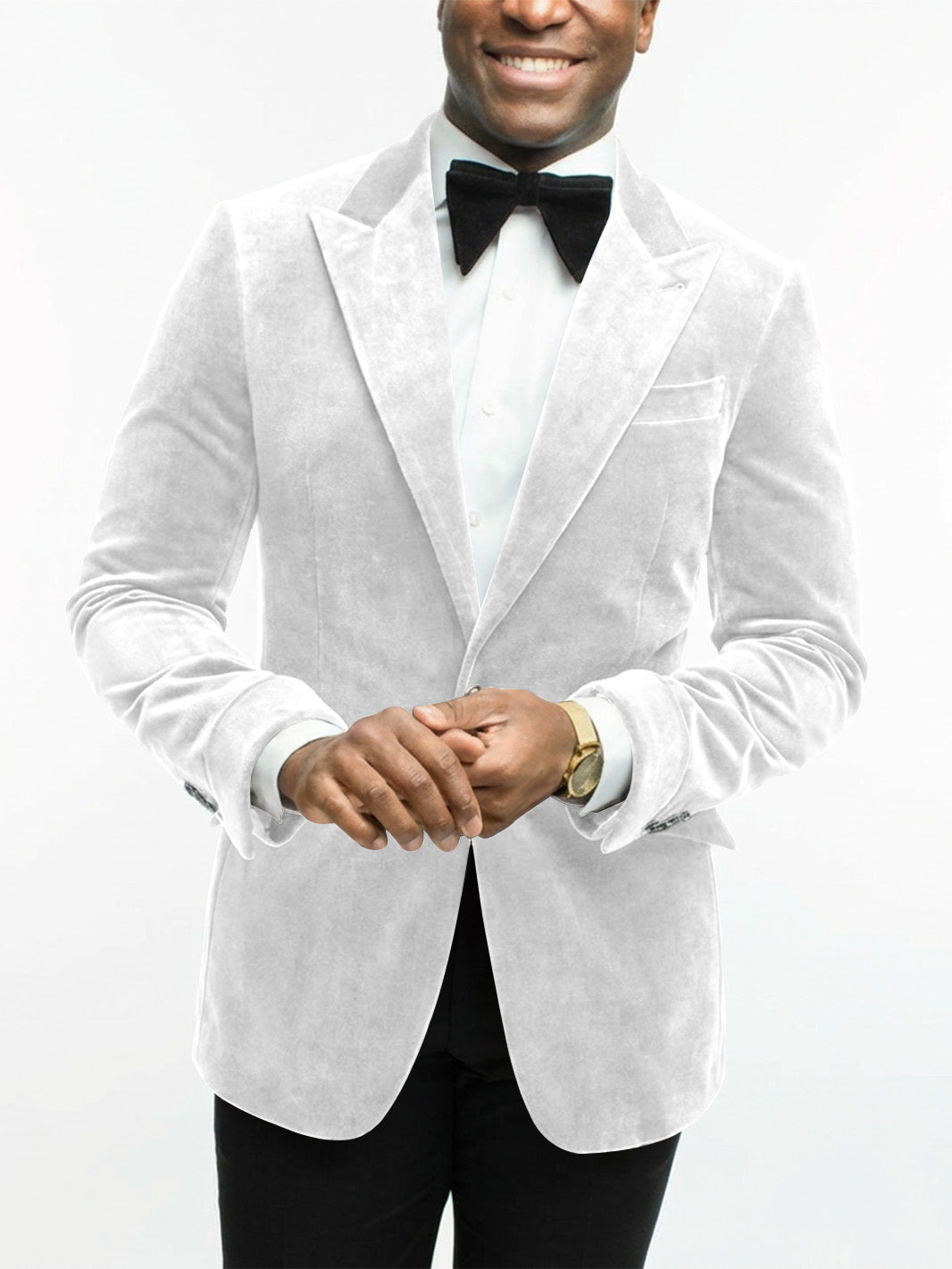Velvet Dinner Jacket with Shawl Lapel