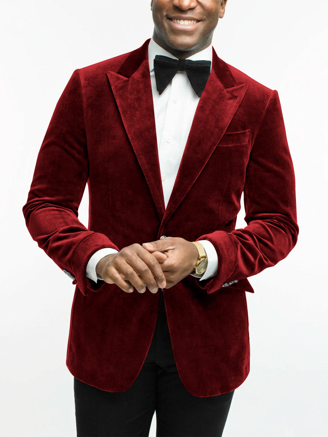 Velvet Dinner Jacket with Shawl Lapel