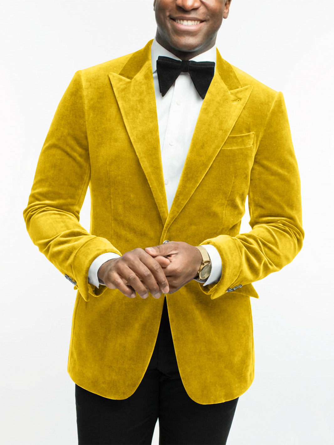 Velvet Dinner Jacket with Shawl Lapel