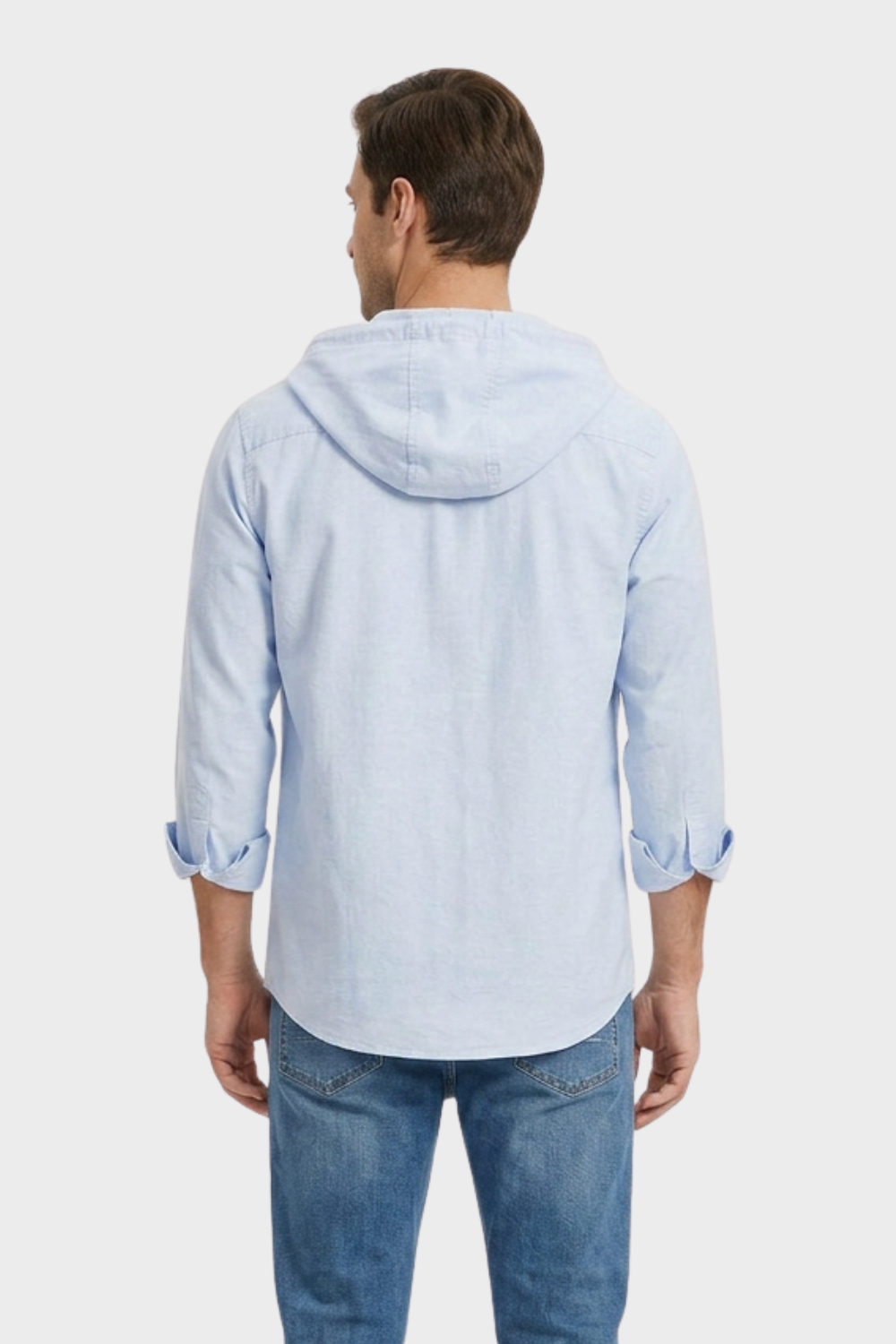 Men's Lightweight Hooded Jacket | Casual Zip Up
