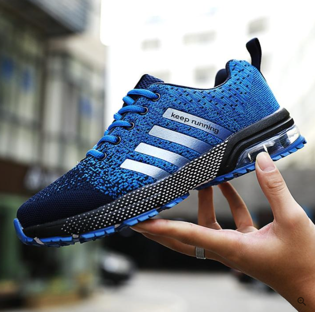 Men's Lightweight Running Trainers with Cushioned Sole