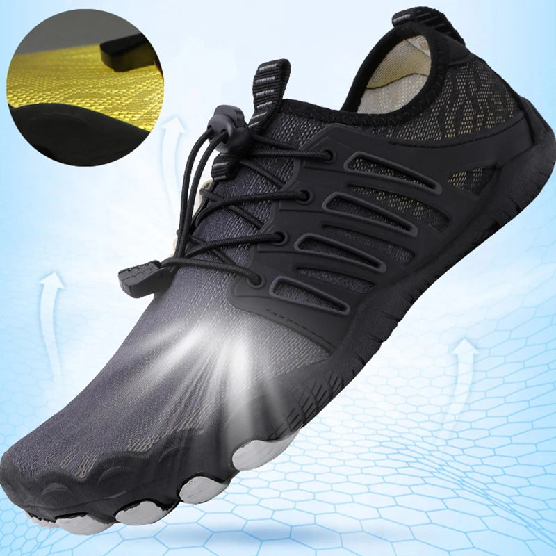 Men's Barefoot Water Shoes for Swimming & Outdoor Adventures