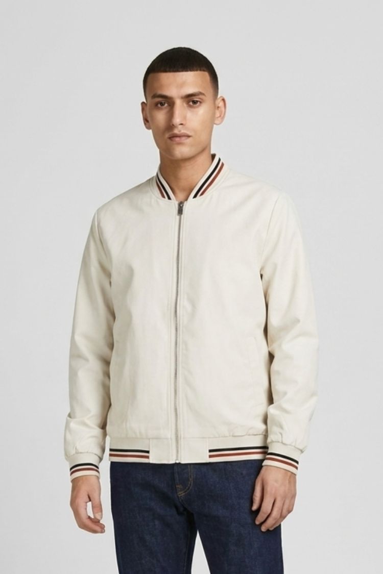 Blouson bomber léger pour homme | Veste décontractée zippée