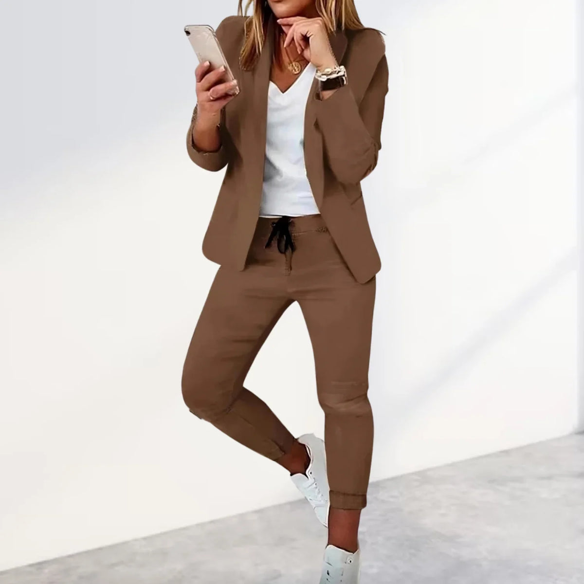 Women's Blazer and Trousers Co-ord Set