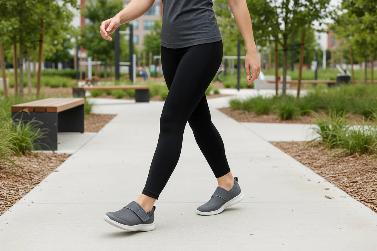 Women's Adjustable Slip-On Walking Shoes