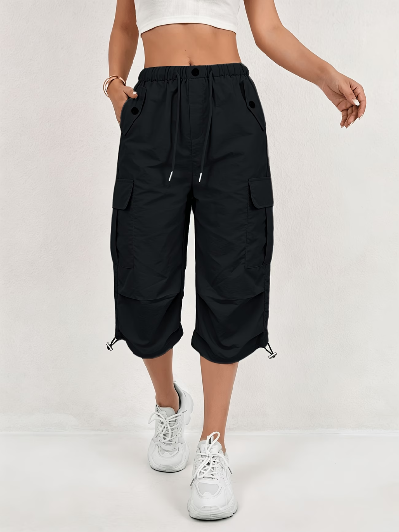 Women's Lightweight Cargo Cropped Trousers