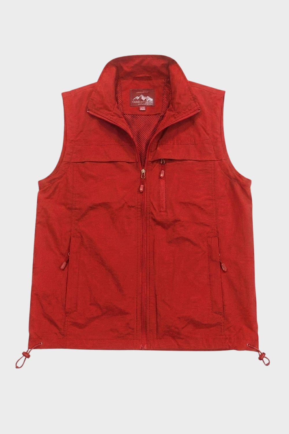 Men's Utility Vest with Zip Pockets
