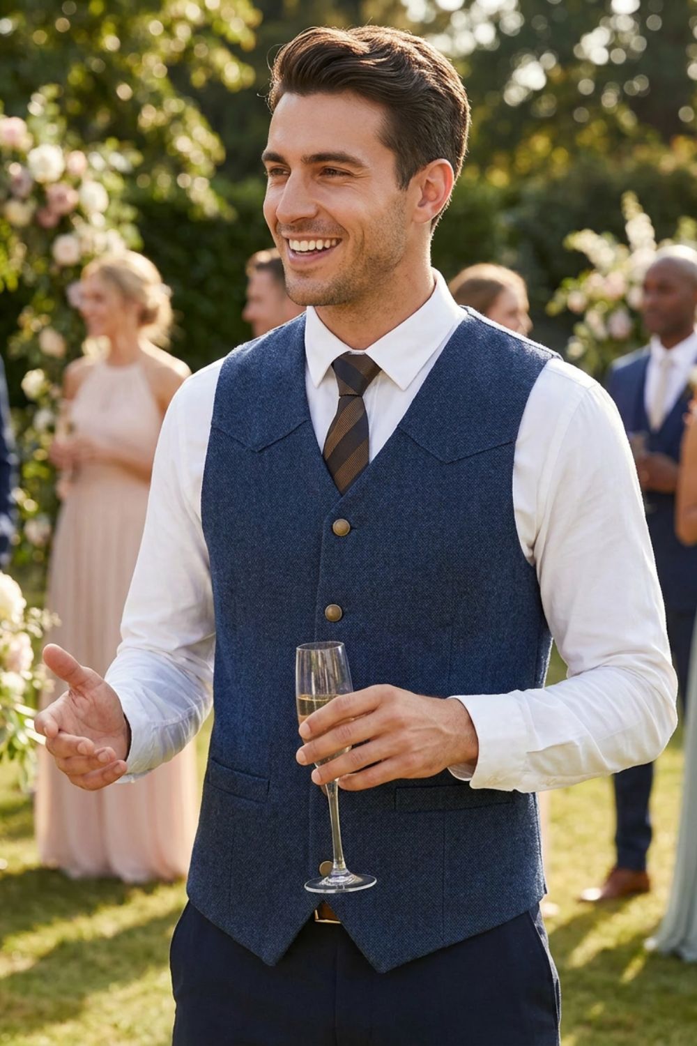Men's Formal Waistcoat | Tailored Suit Vest