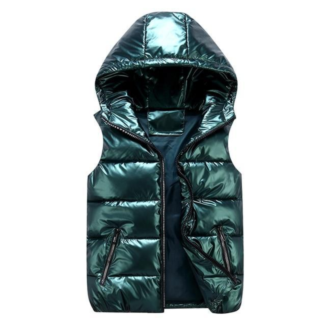 Women's Lightweight Insulated Vest | Hooded Gilet