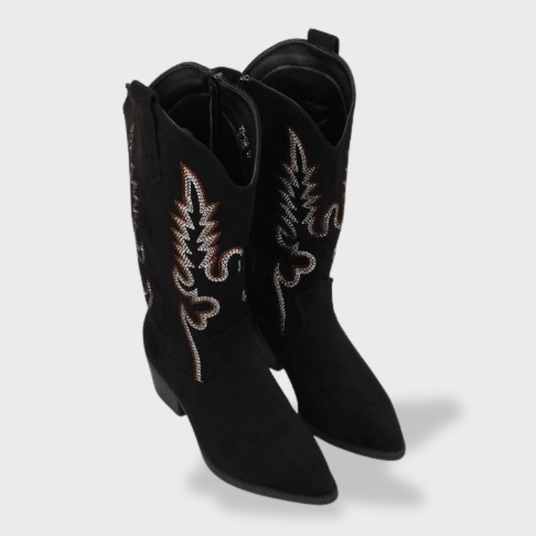 Women’s Embroidered Western Cowboy Boots