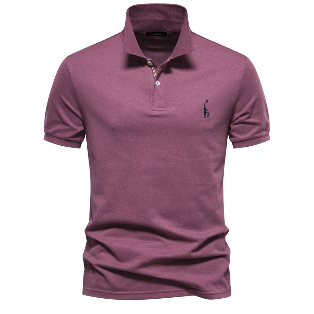 Men's Cotton Blend Polo Shirt