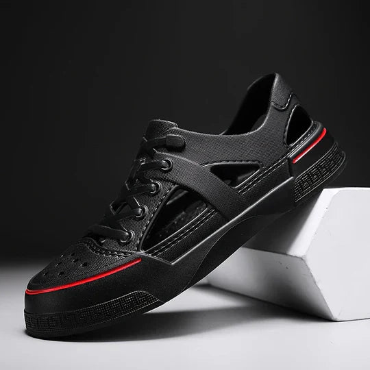 Men's Sandal Trainers with Cut-Out Sides