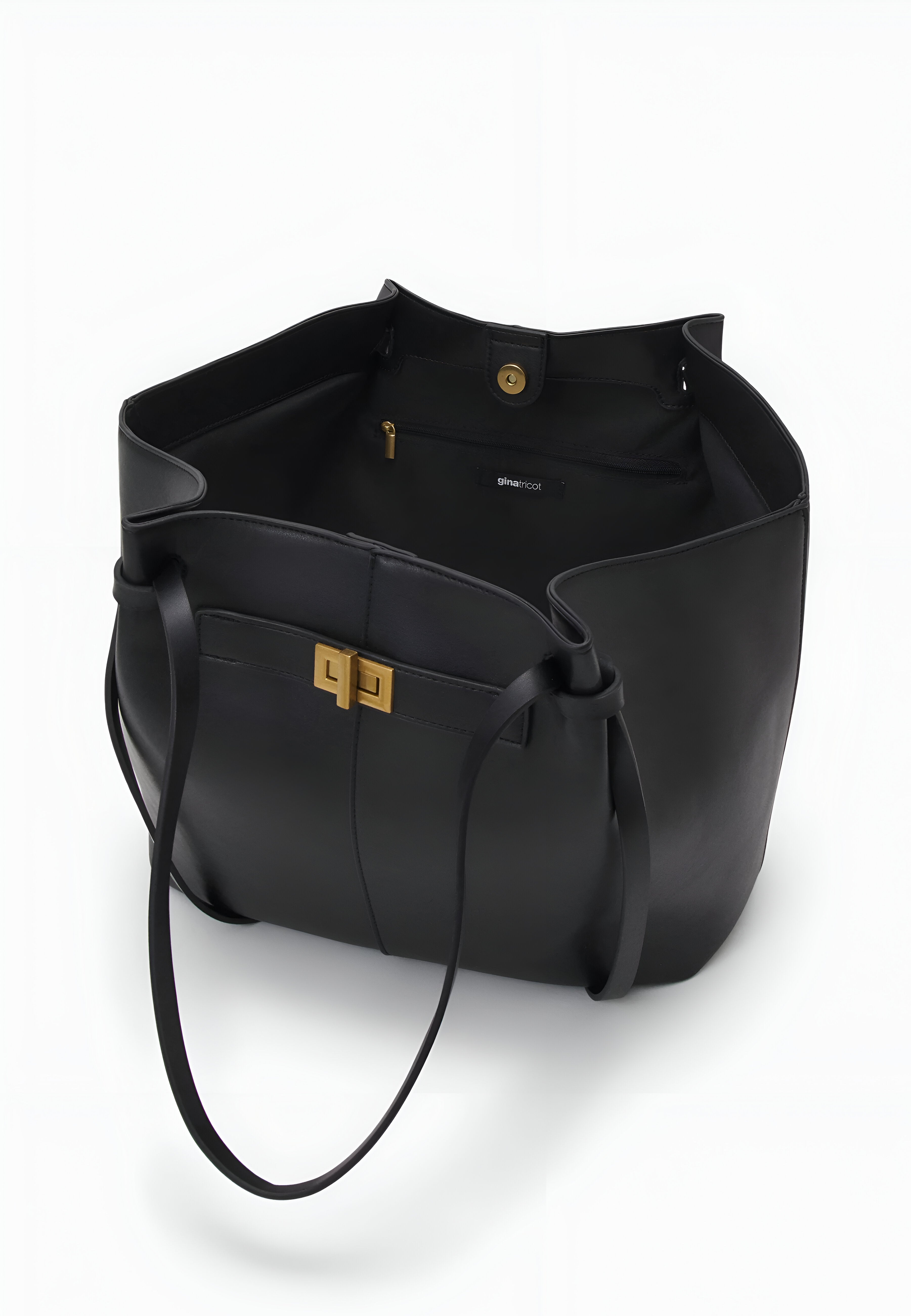 Women's Soft Leather Tote Bag with Shoulder Straps