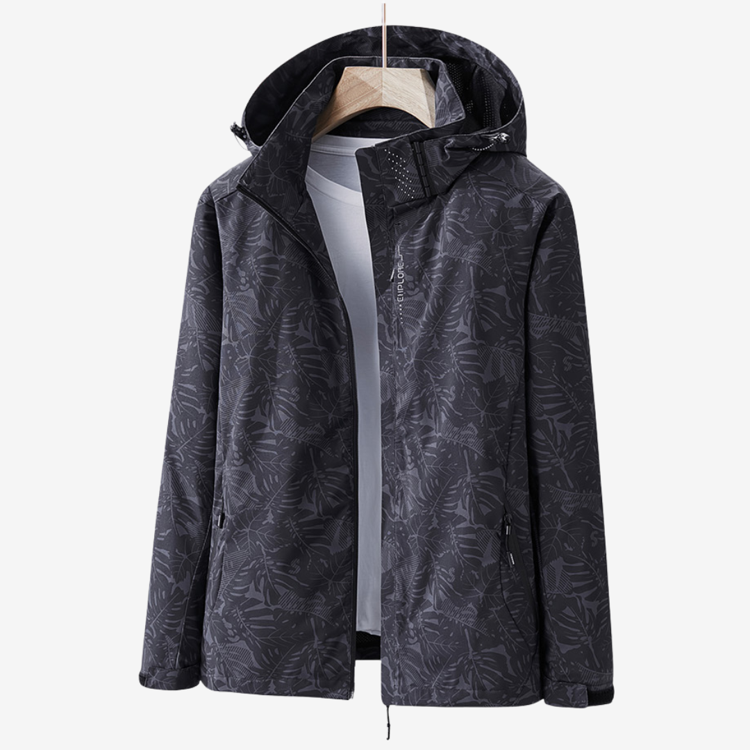 Veste imperméable pour femme | Coupe-vent léger à capuche