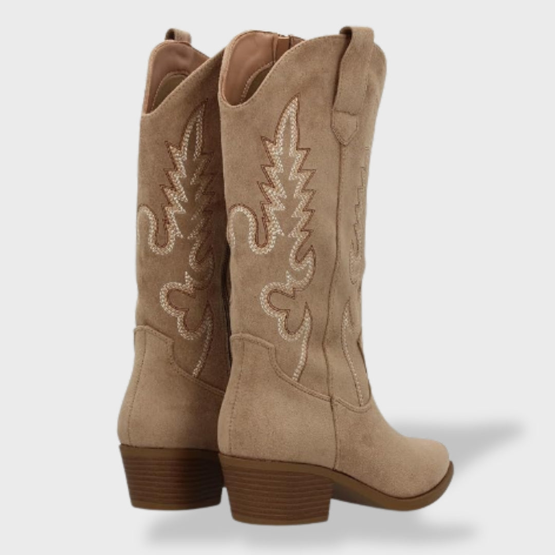 Women’s Embroidered Western Cowboy Boots