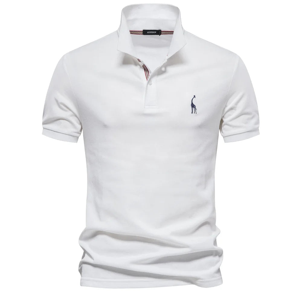 Men's Cotton Blend Polo Shirt