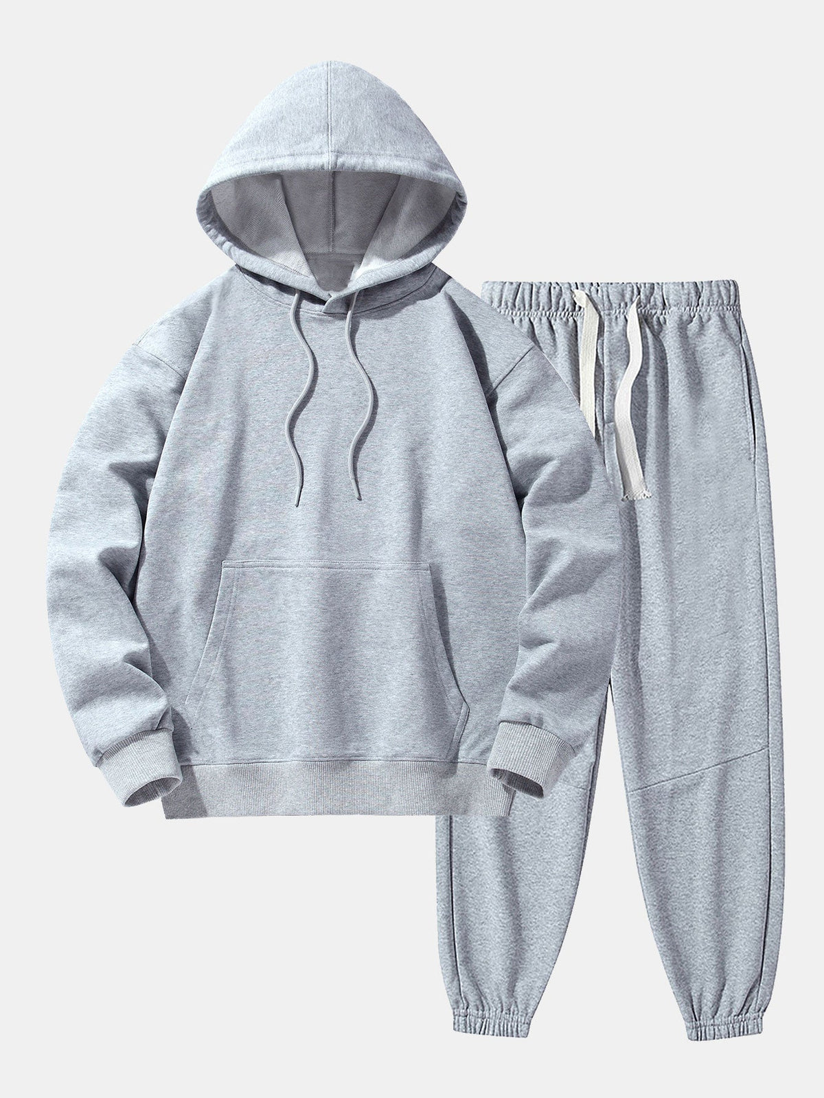 Men's Relaxed Hoodie and Jogger Tracksuit Set
