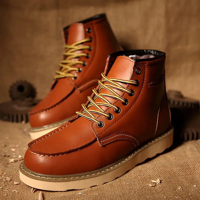 Men's Lace-Up Ankle Boots